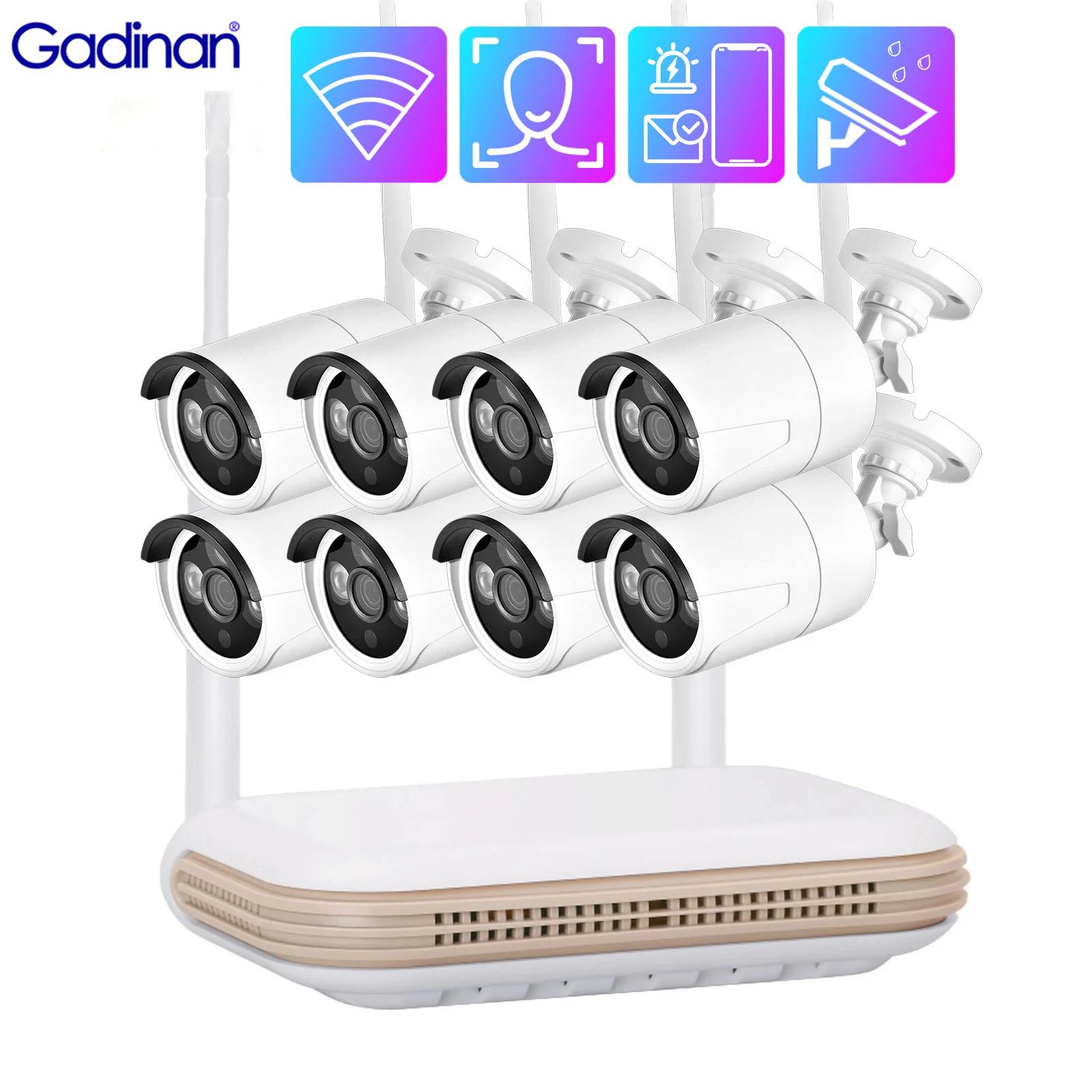 Gadinan ߿   ý  ȣ ī޶, 3MP  IP ī޶, H.265 8CH CCTV   HDMI POE NVR ŰƮ